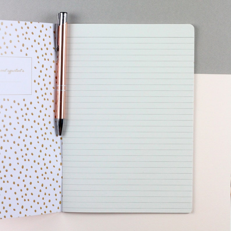 Carnet de notes A5 avec lignes Le Manège