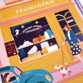Carnet de notes A5 pages lignées - Fromagerie à Paris