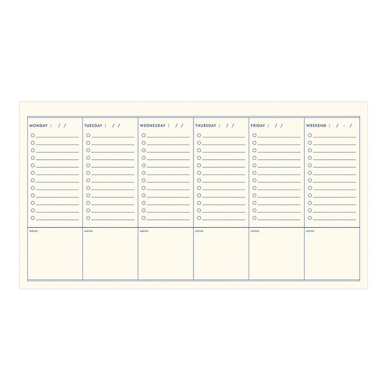 Agenda hebdomadaire Floral Vines - 12"x6,5" - Non daté - Reliure métallique bronze