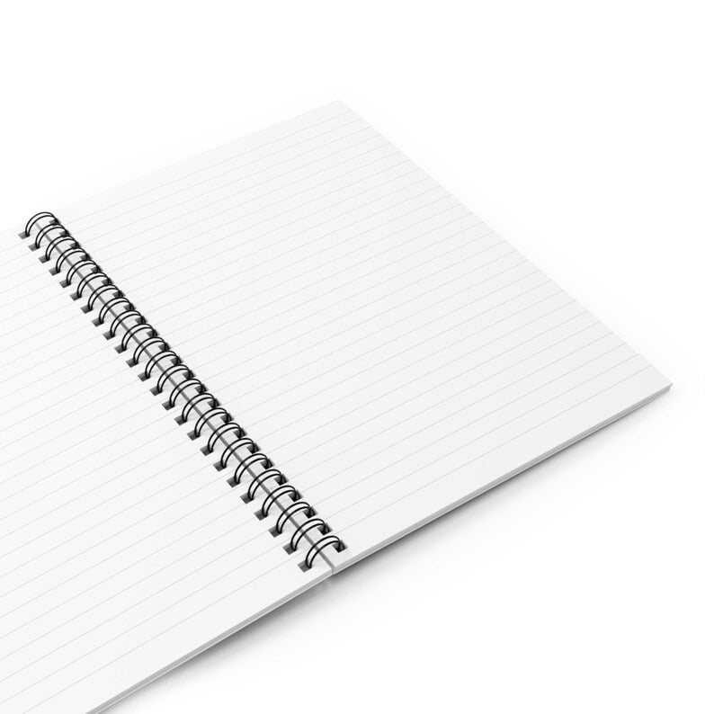 Cahier à spirale Design désert - Ligné 118 pages