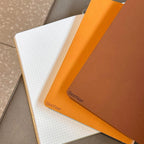 Carnet A5 Couverture PU Souple 176 Pages Papier Crème 100g/m² Vierge/Ligné/Quadrillé Journal Bloc-Notes