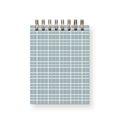 Carnet de notes à carreaux écossais 3x4 pouces - Cahier de poche à spirale, pages vierges