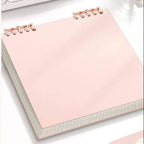 Carnet de notes quadrillé à feuilles mobiles 120 pages réutilisables