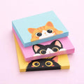Kit Auto-adhésifs Chat Kawaii – Blocs-notes pour Agenda 7,62 cm
