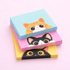 Kit Auto-adhésifs Chat Kawaii – Blocs-notes pour Agenda 7,62 cm