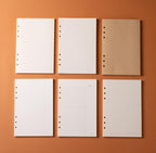 Embroidered Pumpkin Fabric Notebook Journal A5 A6 Loose-leaf Thread-bound Lined Grid Blank Pages Vintage