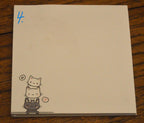 Pense-bêtes chat/chaton, 40 notes, 3 tailles, 3,5 x 3,5 pouces