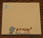 Pense-bêtes chat/chaton, 40 notes, 3 tailles, 3,5 x 3,5 pouces