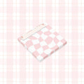 Lot de 6 Post-it Groovy Rétro 3x3 - Blocs-notes Esthétiques Pastel en Damier Ondulé - Fournitures de Bureau